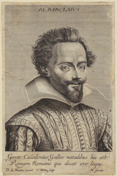 Portrait of Jean Barclay by Claude Mellan