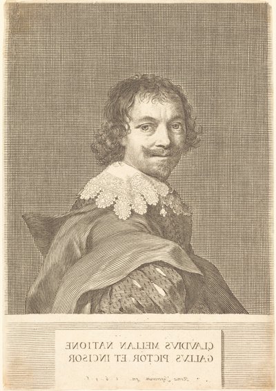 Self-Portrait by Claude Mellan