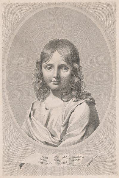 The Child Jesus by Claude Mellan