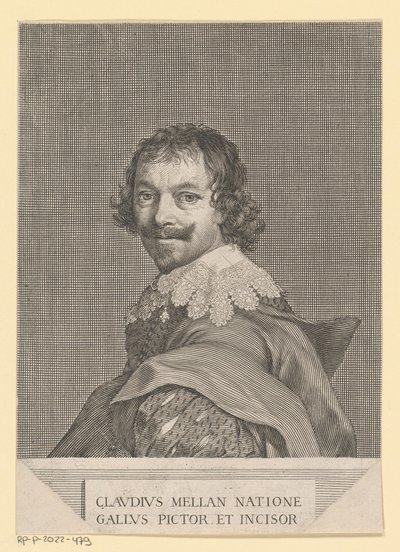 Self-Portrait by Claude Mellan