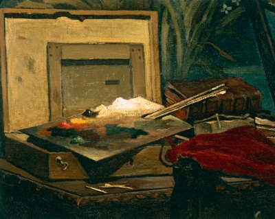 A Corner of the Studio by Claude Monet
