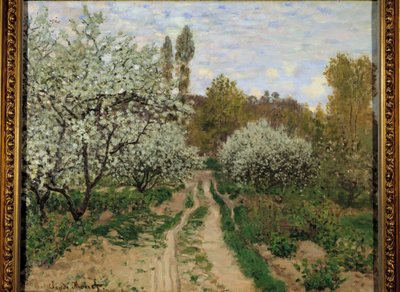 Apple Trees in Bloom by Claude Monet