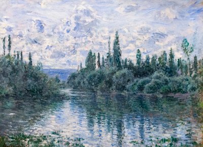Arm of the Seine Near Vetheuil, c. 1878 by Claude Monet