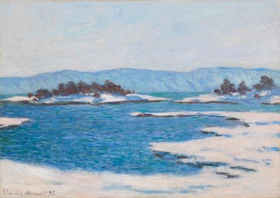 By the Fjord of Christiania by Claude Monet