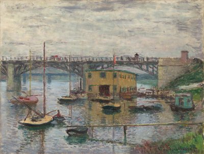 Bridge at Argenteuil on a Gray Day, c. 1876 by Claude Monet