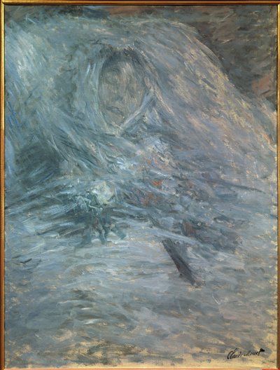 Camille on her deathbed by Claude Monet