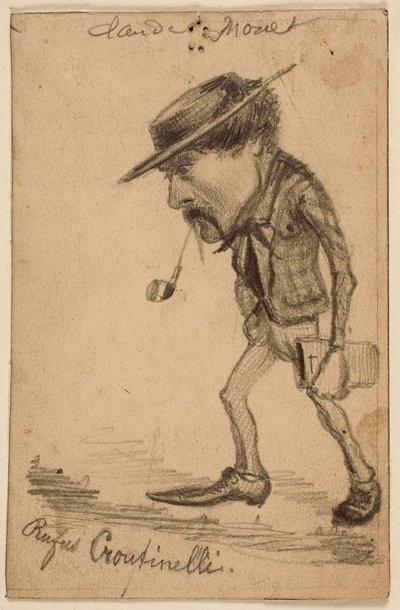 Caricature of Henri Cassinelli (