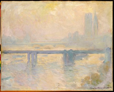 Charing Cross Bridge, 1903 by Claude Monet