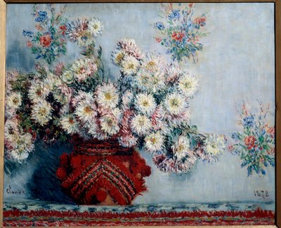Chrysanthemums by Claude Monet