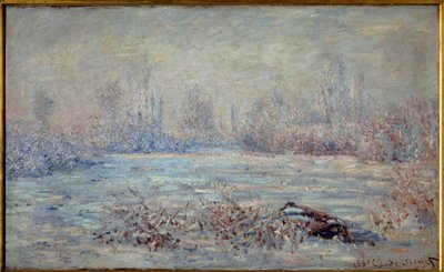 Frost Near Vetheuil in 1880 by Claude Monet