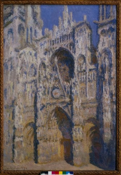 The Rouen Cathedral, the Portal and the Albane Tower by Claude Monet