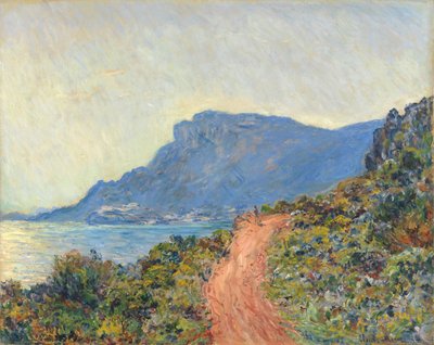 La Corniche near Monaco by Claude Monet