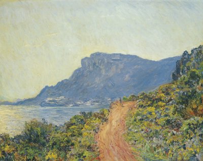 La Corniche near Monaco, 1884 by Claude Monet