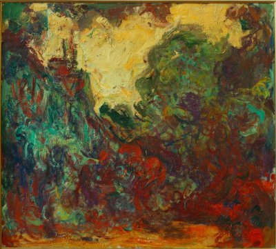 The House Seen from the Rose Garden by Claude Monet