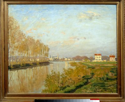La Seine at Argenteuil by Claude Monet