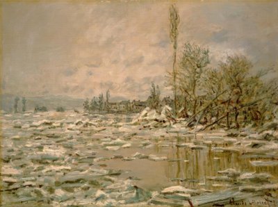 The Debacle, Gray Weather by Claude Monet