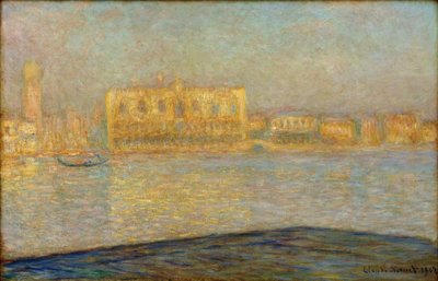 The Ducal Palace Seen from San Giorgio Maggiore by Claude Monet