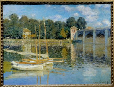The Bridge at Argenteuil by Claude Monet (1840-1926) by Claude Monet