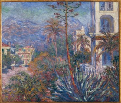The Villas of Bordighera by Claude Monet