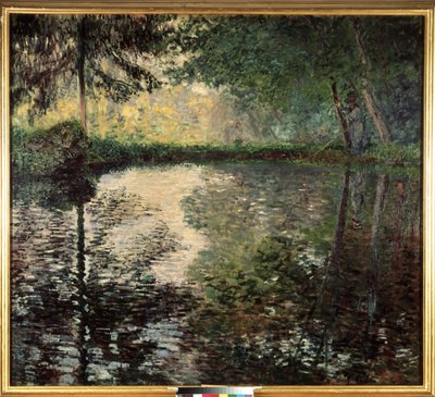 Pond at Montgeron by Claude Monet