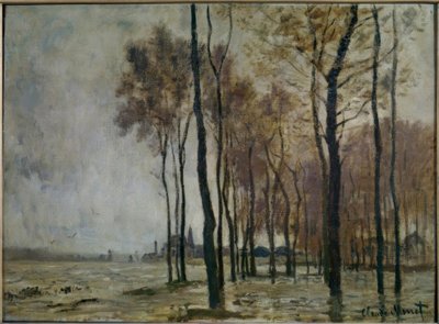 The Flood in Argenteuil by Claude Monet
