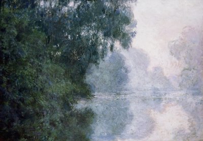 Morning on the Seine, Effect of Mist by Claude Monet