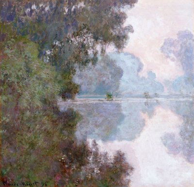 Morning on the Seine, Near Giverny by Claude Monet