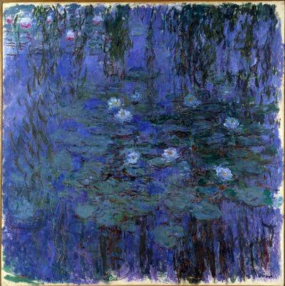 Blue Water Lilies by Claude Monet