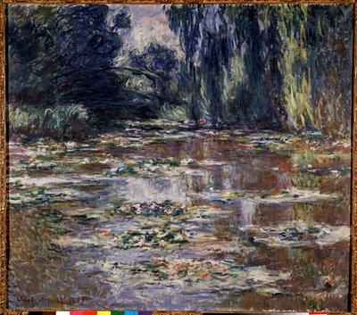 Small bridge at Giverny by Claude Monet