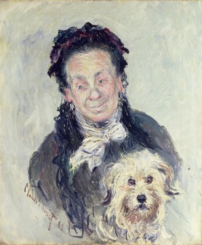Portrait of Eugenie Graff (Madame Paul) by Claude Monet