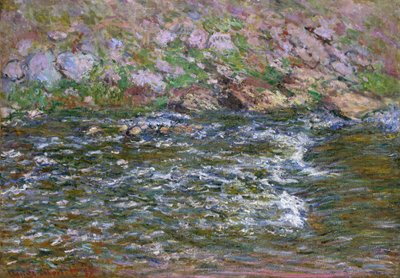 Rapids on the Petite Creuse at Fresselines, 1889 by Claude Monet