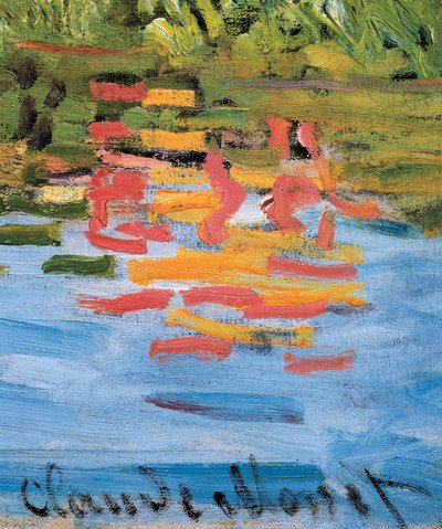 Regatta at Argenteuil (detail) c.1872 by Claude Monet