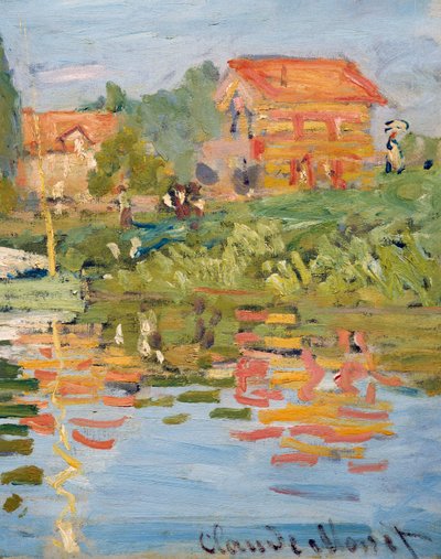Regattas at Argenteuil (detail) by Claude Monet