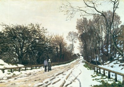 Road Toward the Farm, St. Simeon, Honfleur by Claude Monet