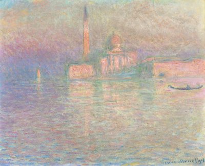 San Giorgio Maggiore by Claude Monet
