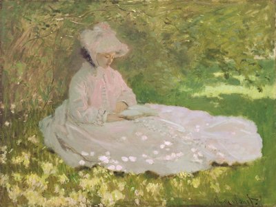 Springtime by Claude Monet