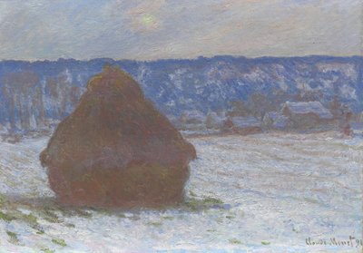 Stack of Wheat by Claude Monet