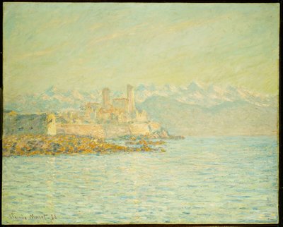 The Old Fort at Antibes by Claude Monet