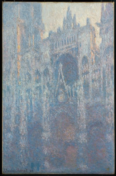 The Portal of Rouen Cathedral in Morning Light by Claude Monet