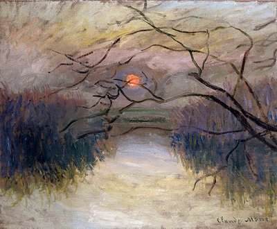 The Seine at Vetheuil by Claude Monet