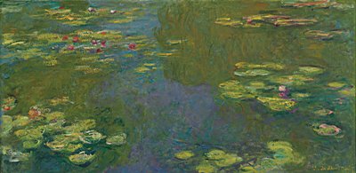 The Waterlily Pond by Claude Monet