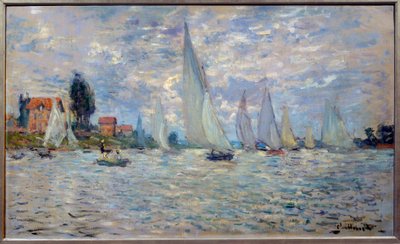 The Boats or Regatta at Argenteuil by Claude Monet