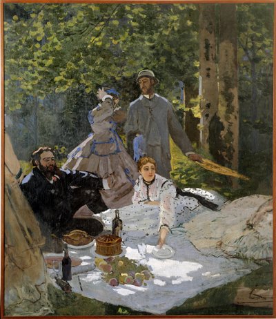 The Luncheon on the Grass by Claude Monet