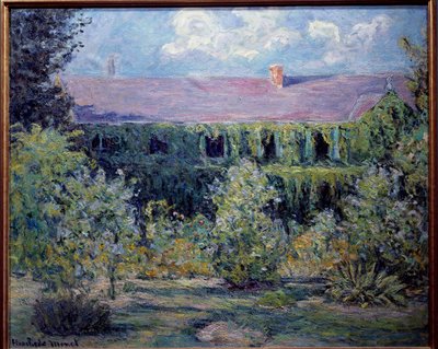 The House of the Painter Claude Monet at Giverny by Claude Monet