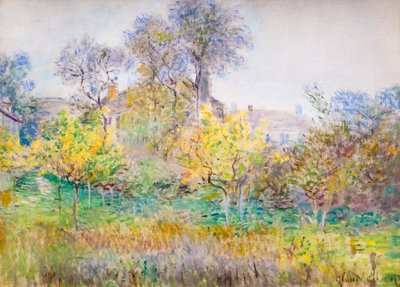 The Orchard by Claude Monet