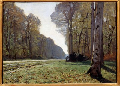The Pave of Chailly, Fontainebleau, c.1865 by Claude Monet
