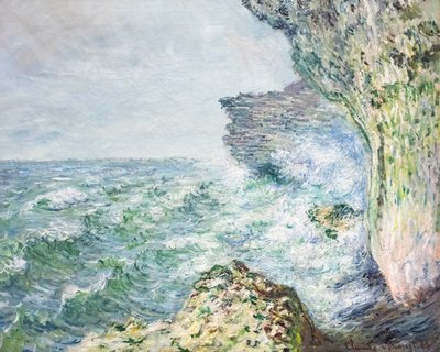 The Sea at Fécamp by Claude Monet