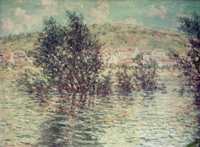 Vétheuil, View from Lavacourt by Claude Monet