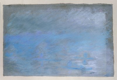 Waterloo Bridge in Fog by Claude Monet