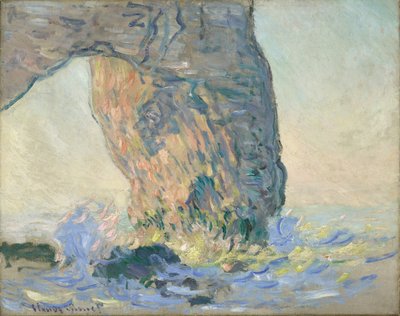 Waves at the Manneporte by Claude Monet